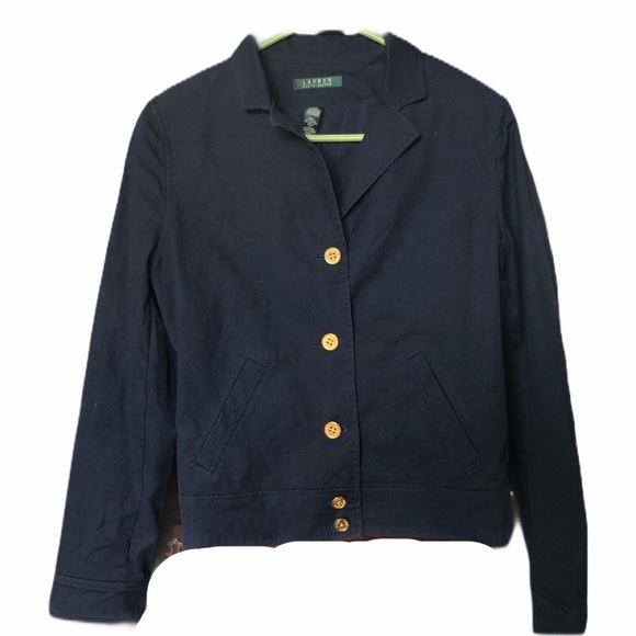 Ralph Lauren Jackets & Blazers - Ralph Lauren Blue Jacket with Gold Buttons